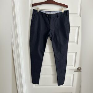 Barba Napoli Men’s Pants Navy Blue Size 36 US 52 IT